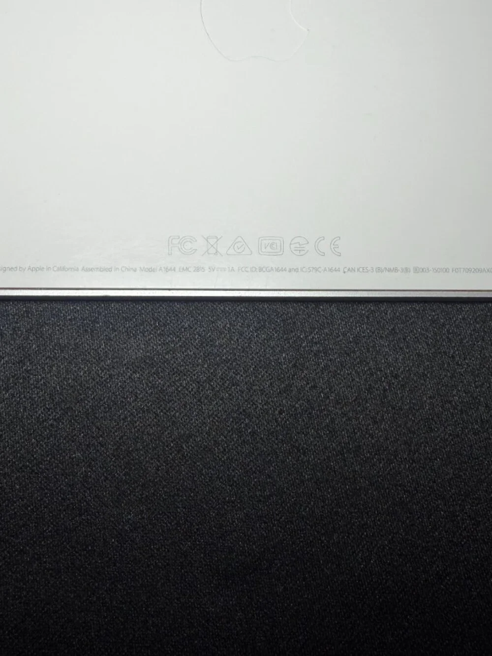 Apple Magic Keyboard Model A1644 White Silver Bluetooth Wireless Tested Working